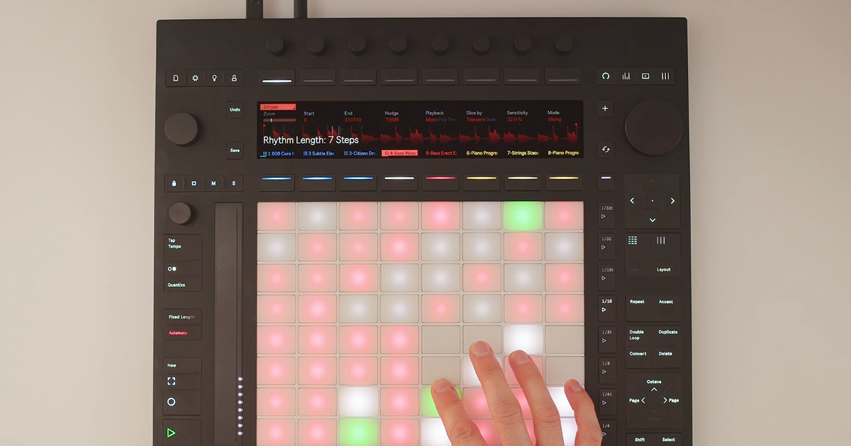 Explore Push 3’s Rhythm Generator with Andri Søren